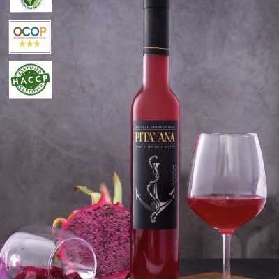 Rượu Vang Thanh Long PITAYANA Đỏ, 14% Vol - 375ml 