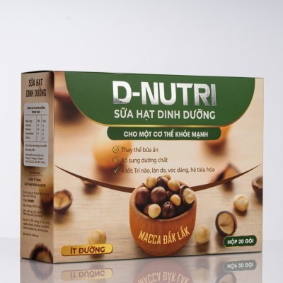 Sữa hạt dinh dưỡng D Nutri ( 20 gói/500gram)
