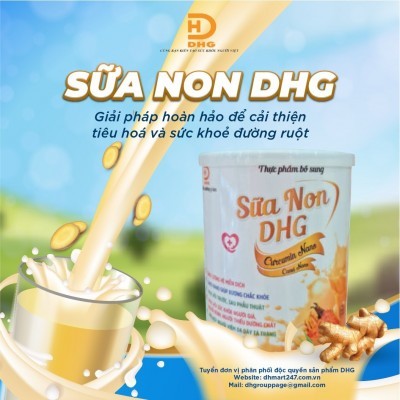 Sữa Non DHG Nano Curcumin 400GR