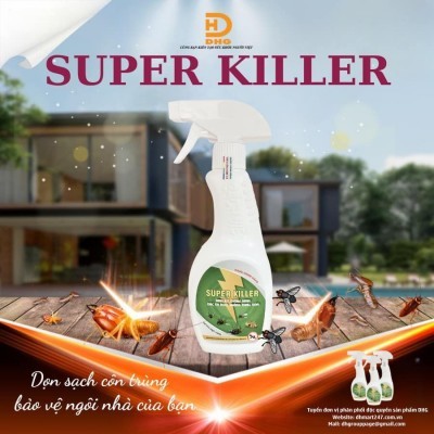  XỊT RUỒI SUPER KILLER 350ML 
