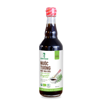  Nước tương mật hoa dừa hữu cơ 500ml