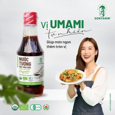  Nước tương mật hoa dừa hữu cơ 500ml