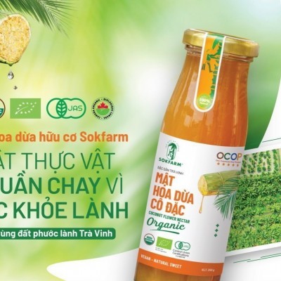  Mật hoa dừa cô đặc hữu cơ 250gr