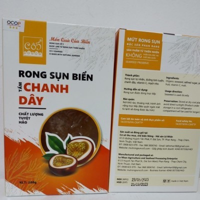  Rong Sụn Biển Tẩm Chanh Dây (hộp/500g)