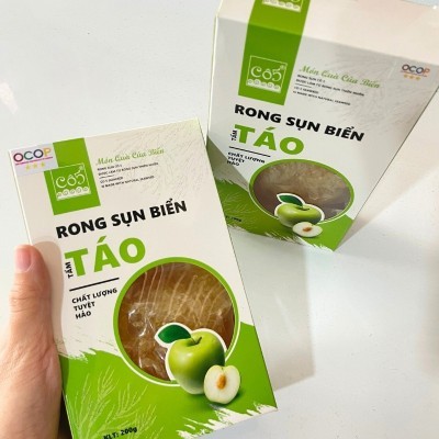  Rong Sụn Biển Tẩm Nước Cốt Táo  (hộp/200g)