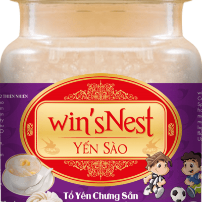 Yến sào cao cấp win'sNest kids 20% tổ yến chưng sẵn dành cho trẻ em (3 lọ /lốc)