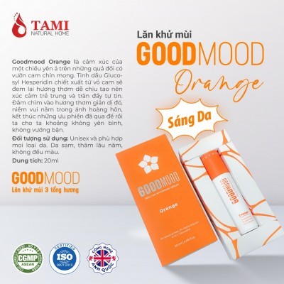 Lăn Goodmood Whitening Serum Orange 20ml 