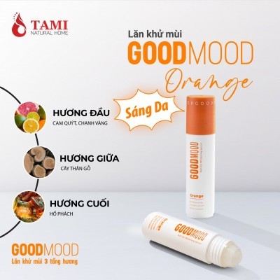 Lăn Goodmood Whitening Serum Orange 20ml 