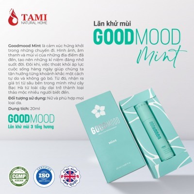 Lăn Goodmood Deodorant Mint 20ml