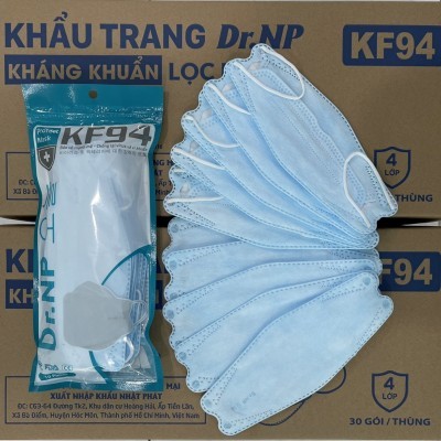 Khẩu trang y tế người lớn KT KF94 1 thùng 30 túi