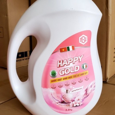 MUA 5 TẶNG 1 -  Nước giặt sinh học HAPPY GOLD (3,8kg)