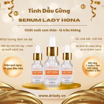 Serum trị hôi nách  - LADY HONA