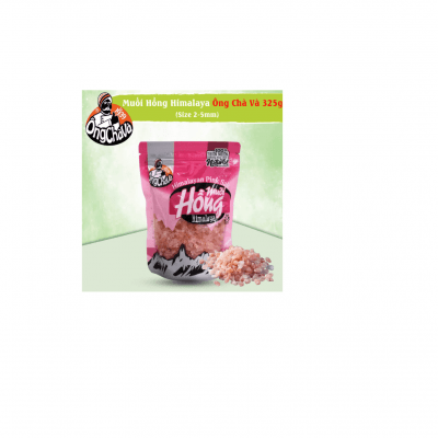 Muối hồng Himalya (2-5mm) hạt to - 325g