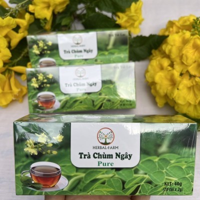 2 Trà Chùm Ngây ( Trà Túi Lọc ) 45g tặng 1 lọ mật ong 250ml