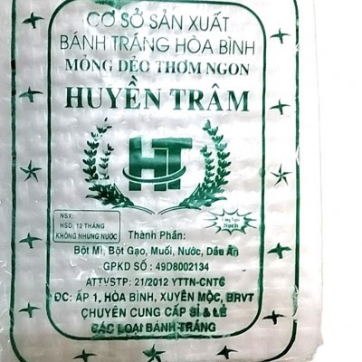 Bánh tráng vuông cuốn tôm thịt Đăc biệt 400g thùng/ 25bịch