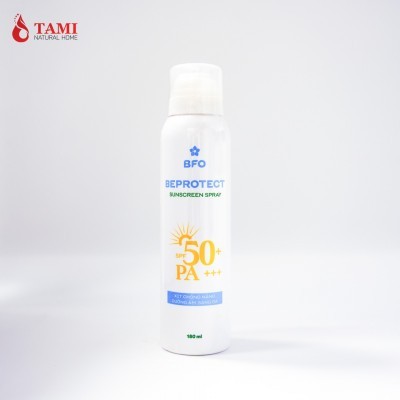 Xịt chống nắng Beprotect Sunscreen Spray 180ml (Vàng)