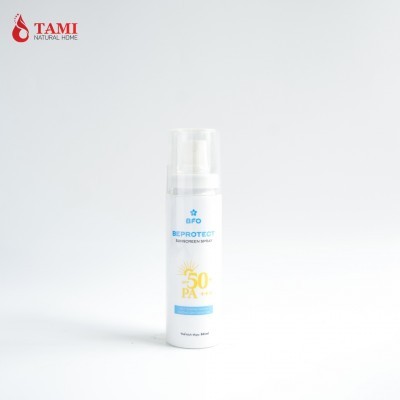 Xịt chống nắng Beprotect Sunscreen Spray 50ml (Vàng)