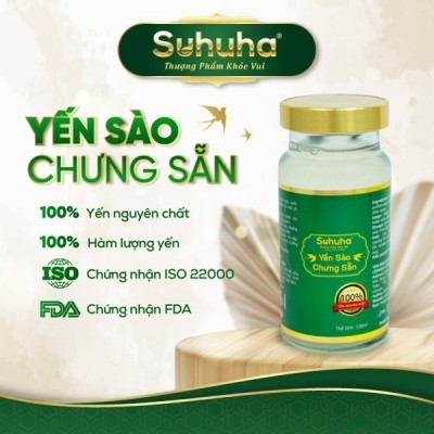 Yến Chưng Đường Phèn 100% Yến - 150ml