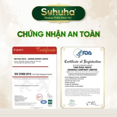 Yến Chưng Đường Phèn 100% Yến - 150ml