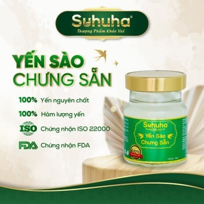 Lốc 6 Hũ Yến Chưng Đường Phèn 100% Yến - 70ml