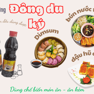 NƯỚC TƯƠNG ĐÔNG DU KÝ 500ML ( THÙNG 24 CHAI)