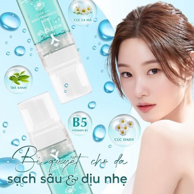  Sữa rửa mặt Hoa cúc 100ml - Daisy cleansing foam - WOONGHYE 