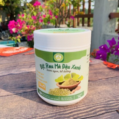 Bột rau má đậu xanh - Nông sản sạch Trần Lan [250 gram] [500 gram]