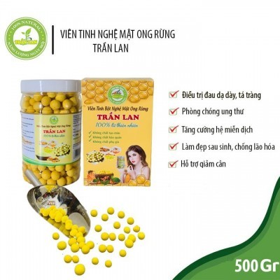 Viên tinh bột nghệ mật ong Trần Lan