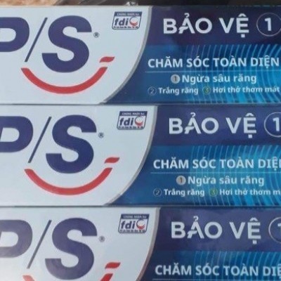 Kem đánh răng P/S bảo vệ 123 chăm sóc toàn diện 180g/Tuýt 