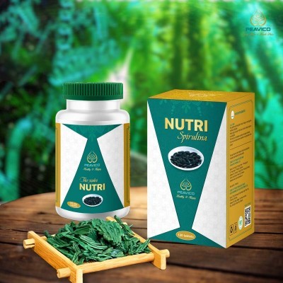 Mua 05 Hộp tảo xoắn spirulina NUTRI (loại 120v) tặng 1 sản phẩm tương ứng