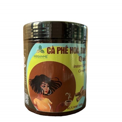 CÀ PHÊ HÒA TAN QUẾ - HŨ 180G