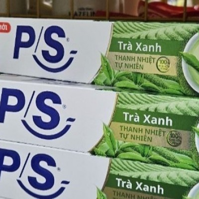 Kem đánh răng P/S bảo vệ 123 trà xanh thanh nhiệt 180g  / Tuýt 