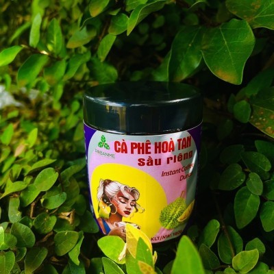 CÀ PHÊ HÒA TAN SẦU RIÊNG - HŨ 180G