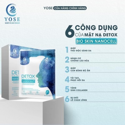 MẶT NẠ TẾ BÀO NANO TÁI TẠO DA - DETOX