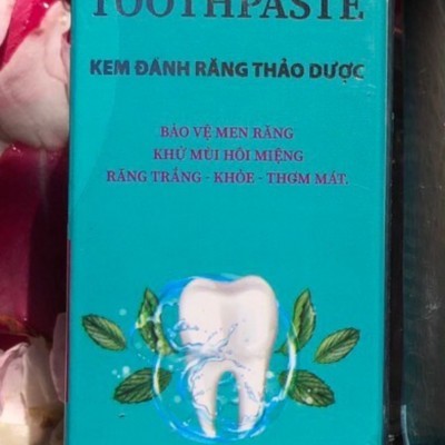 Giảm 20% trên tổng đơn hàng- Kem đánh răng HERBAL TOOTHPASTE  hương bạc hà - 120g / Tuýp 