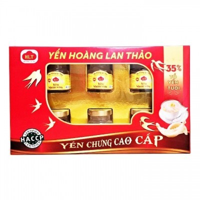 Hộp Yến Nhân sâm Hoàng Lan Thảo 6 hủ 