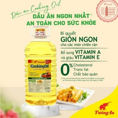 Dầu thực vật Tường An Cooking Oil can 5 lít