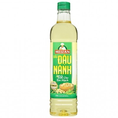 Dầu đậu nành Meizan chai 1 lít