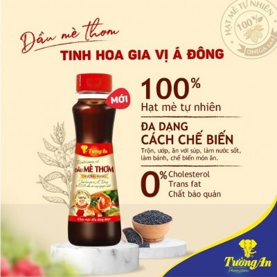 Dầu mè thơm Tường An chai 100ml