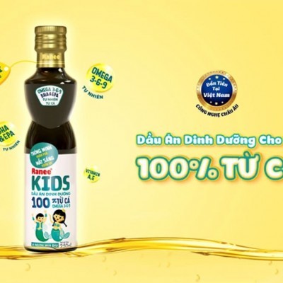 Dầu cá dinh dưỡng Ranee Kids chai 250ml