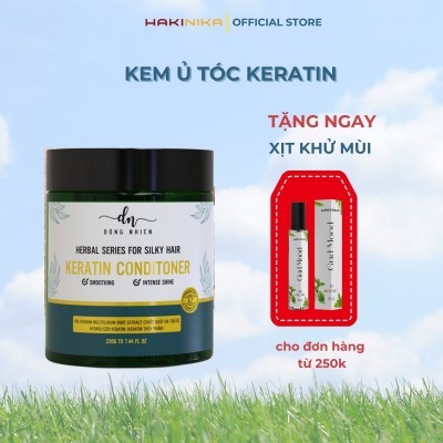 Kem ủ tóc keratin - Silky Hair Conditioner Herbal Series for Silky Hair Dong Nhien 220gr