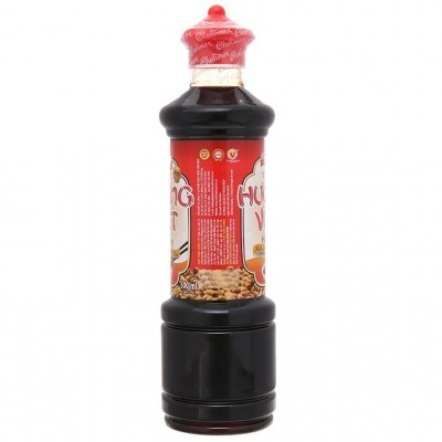 Nước tương đậu nành hảo vị Hương Việt chai 500ml