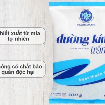 Đường kính trắng Toàn Phát gói 500g