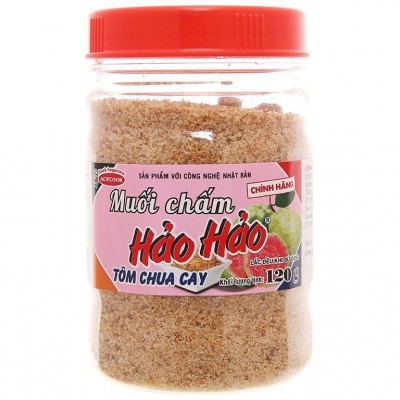 Muối chấm Hảo Hảo tôm chua cay hũ 120g