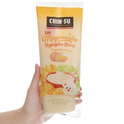 Xốt mayonnaise Chinsu vị nguyên bản chai 250g