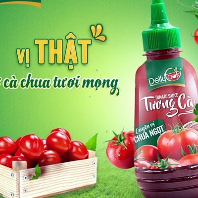 Tương cà Delly Cook chai 270g