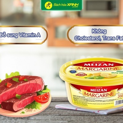 Bơ thực vật Meizan hũ 200g