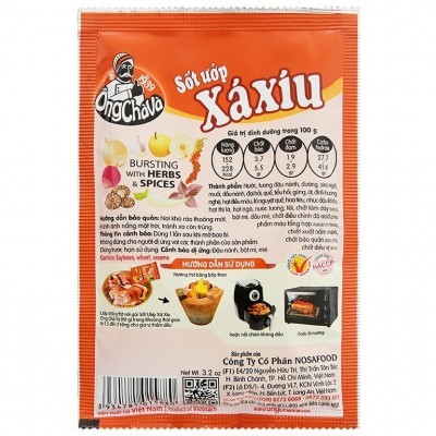 Sốt ướp xá xíu Ông Chà Và gói 90g