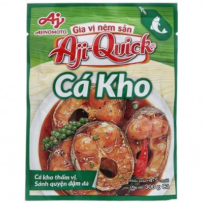 Gia vị nêm sẵn cá kho Aji-Quick gói 31g