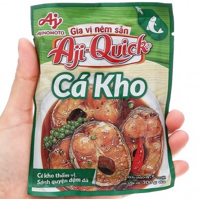 Gia vị nêm sẵn cá kho Aji-Quick gói 31g